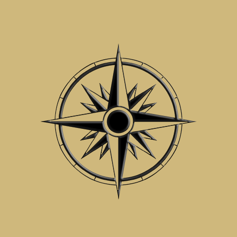 icon of a compass