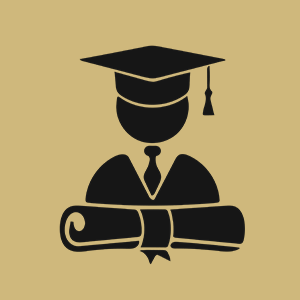 icon of a graduate