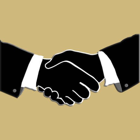 icon of a handshake