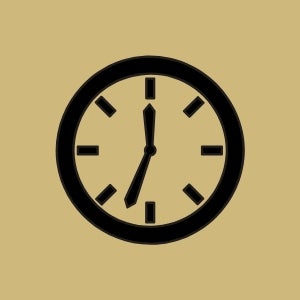 icon of a clock face