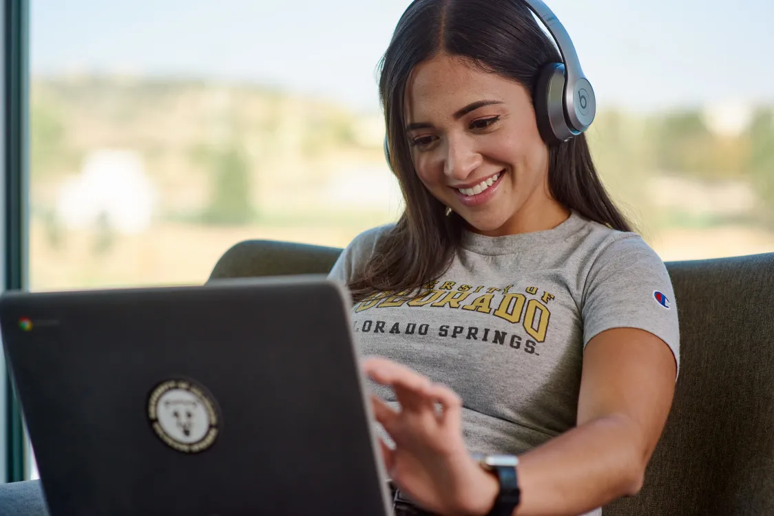 Student on Campus