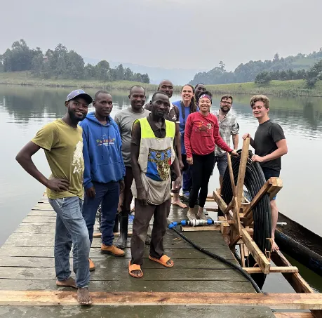 Photo of UCCS Students in Uganda