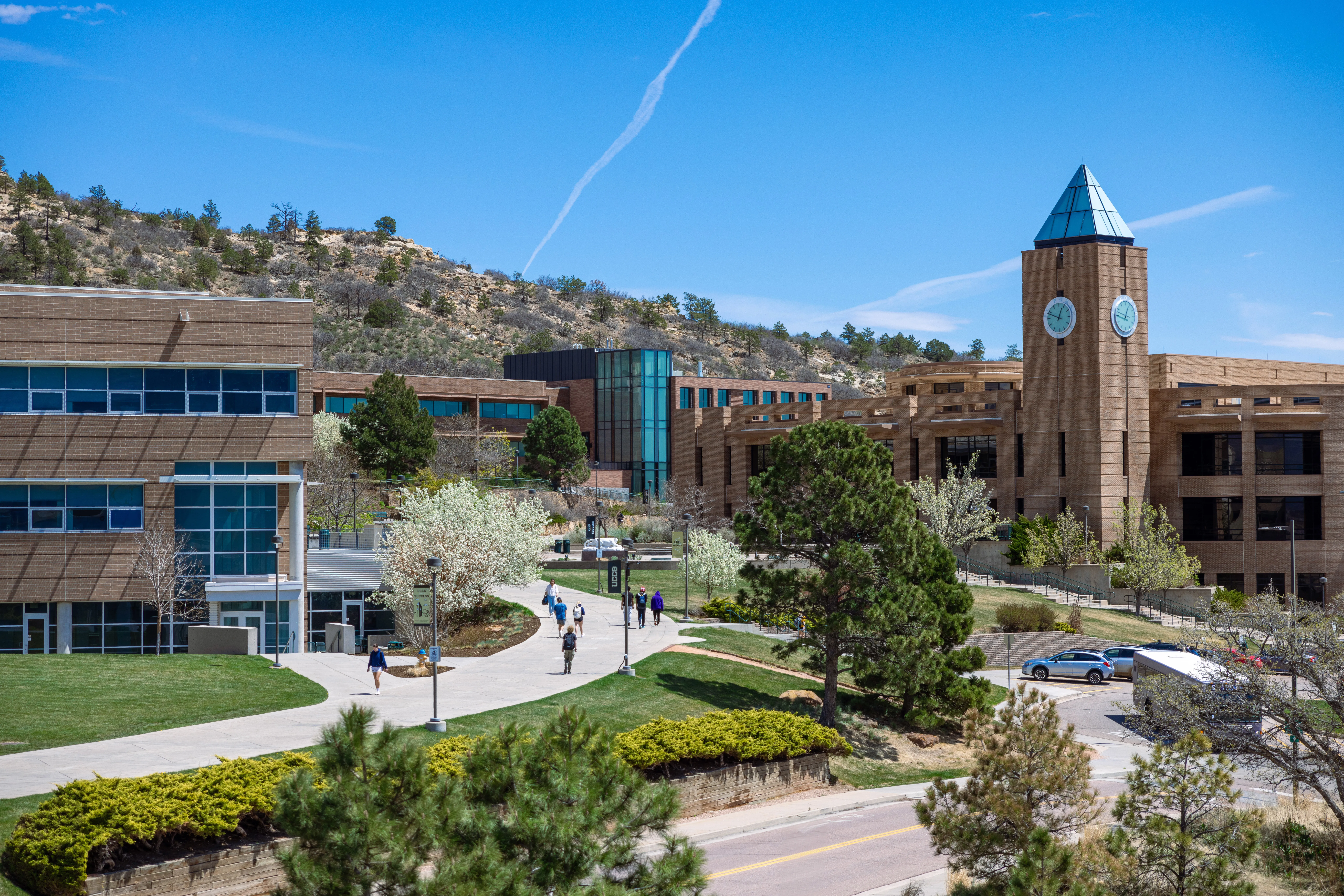 Scenic photo of UCCS campus